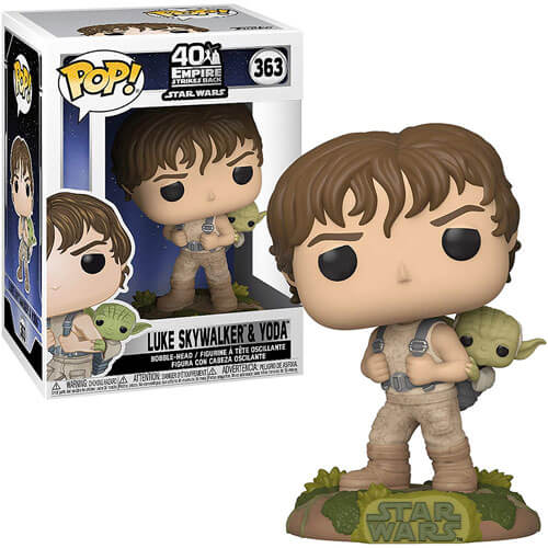 Star Wars Luke training with Yoda Pop! Vinyl