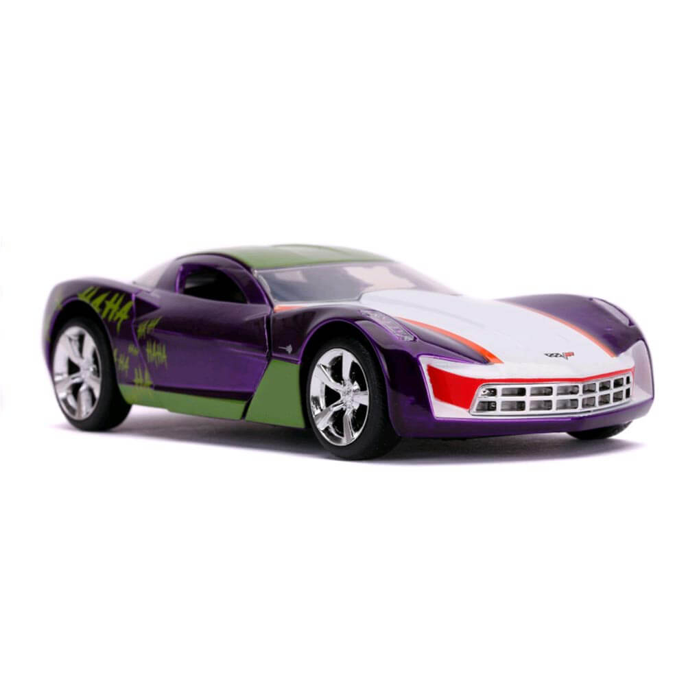 Batman '09 Corvette Stingray Joker 1:32 Scale Hollywood Ride