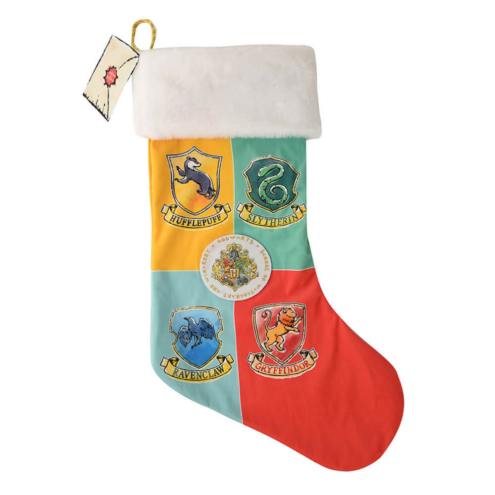 Harry Potter Christmas Charms Stocking Houses