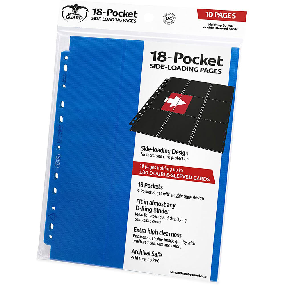 Ultimate Guard 18 Pocket Pages Side Loading