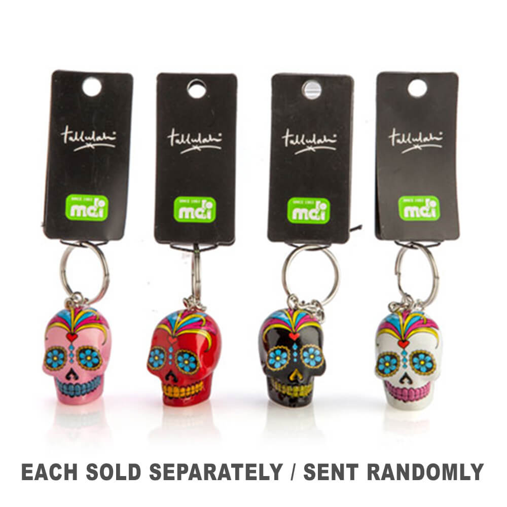 Candy Skull Keychain