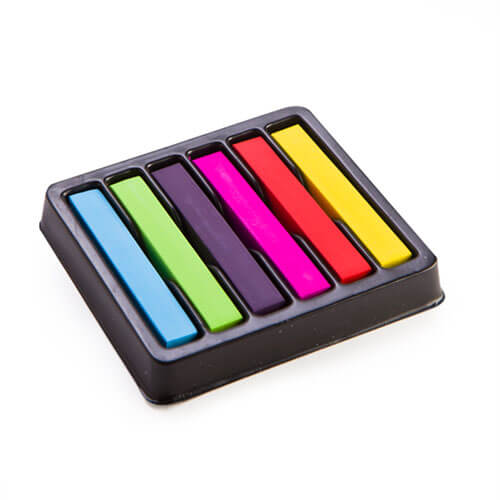 Vibrant Hair Chalk (6 Colours)