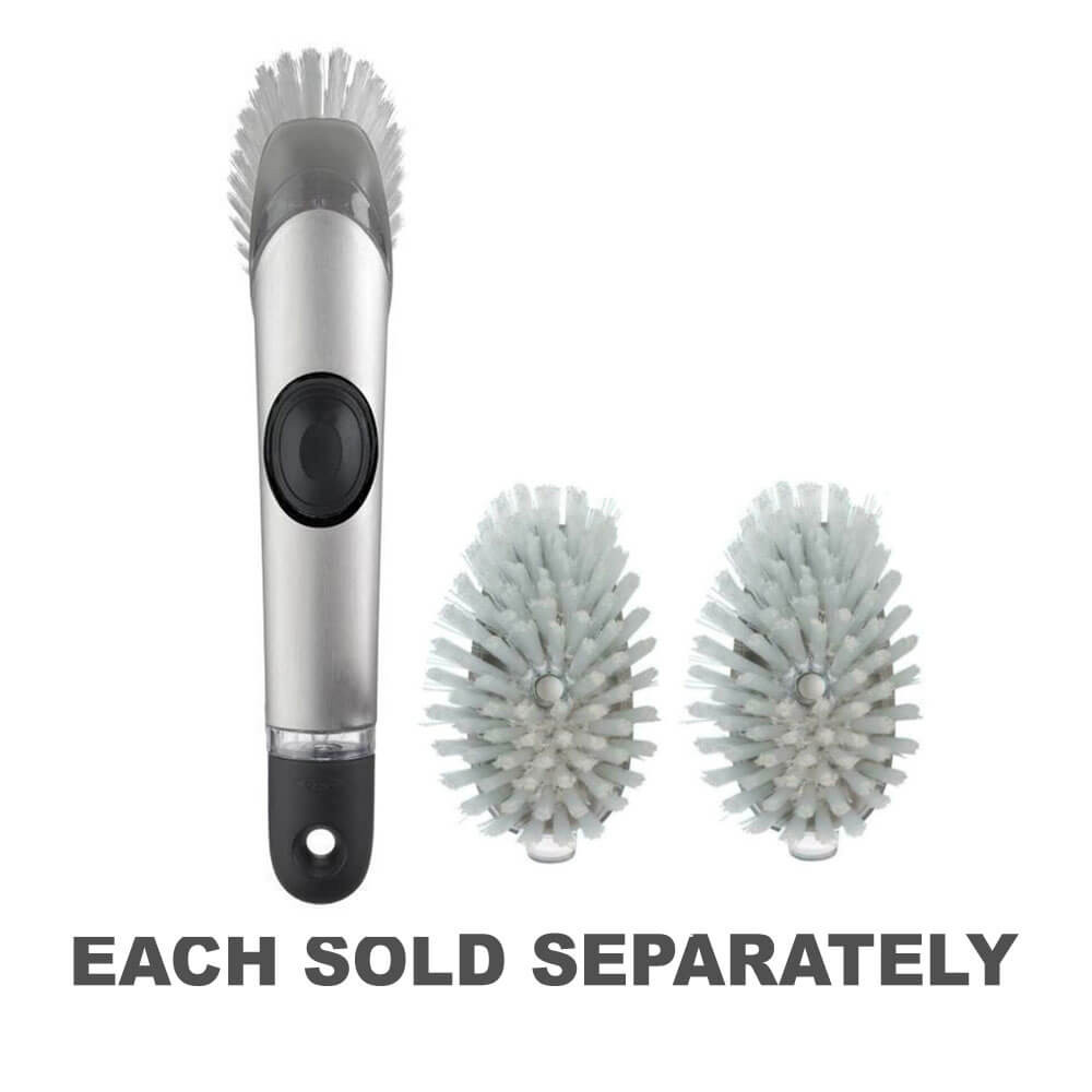 OXO Good Grips Steel Soap Dispensing Dish Brush