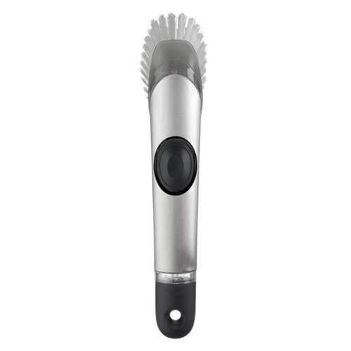 OXO Good Grips Steel Soap Dispensing Dish Brush