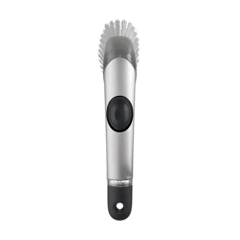 OXO Good Grips Steel Soap Dispensing Dish Brush