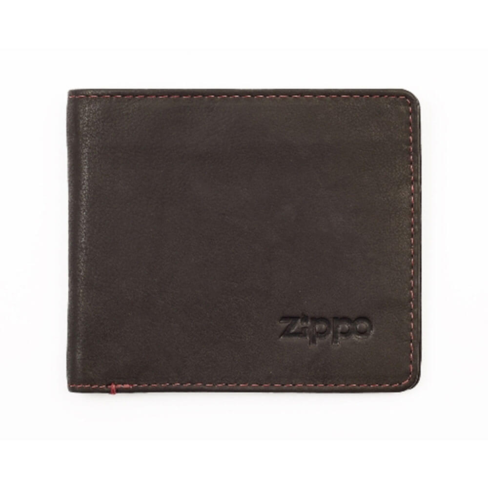 Zippo Leather Bi-Fold Wallet (2 Cards)