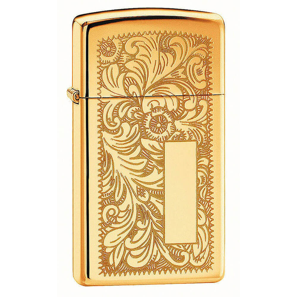 Zippo High Polish Venetian Slim Lighter