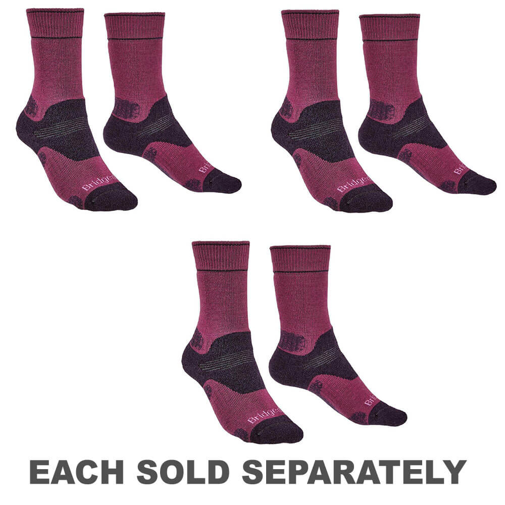 Women's Hike Midweight Merino Performance (Berry)