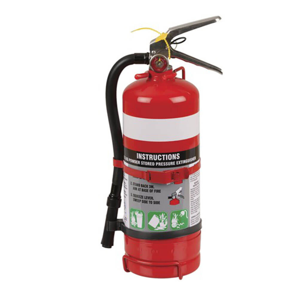 2.5kg Fire Extinguisher (3A:40B:E Metal Bracket)