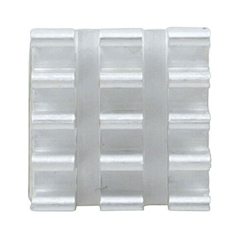 Aluminium Heatsink Pin Grid Array 14x14x10mm