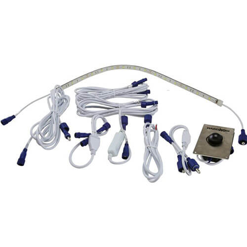 Korr Boat Light Kit with 40x Blue/White Strips & Controller