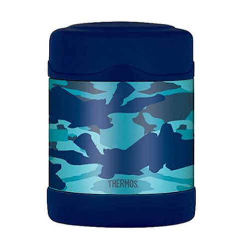 Thermos Stainless Steel Kids Blue Camo Funtainers