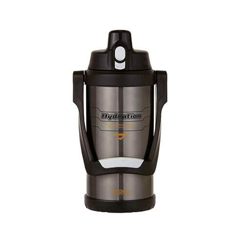 2.0L S/Steel Vac Insul Hydration Bottle w/Carry Handle (Gry)