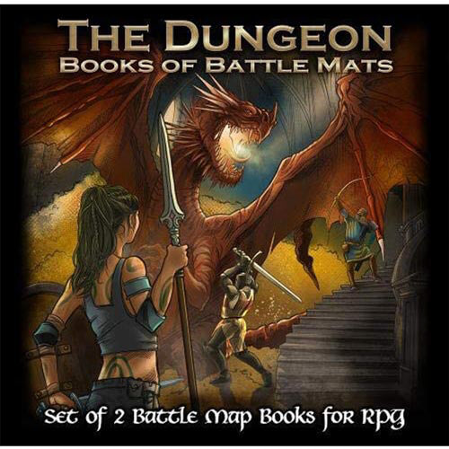 Dungeon Books of Battle Mats