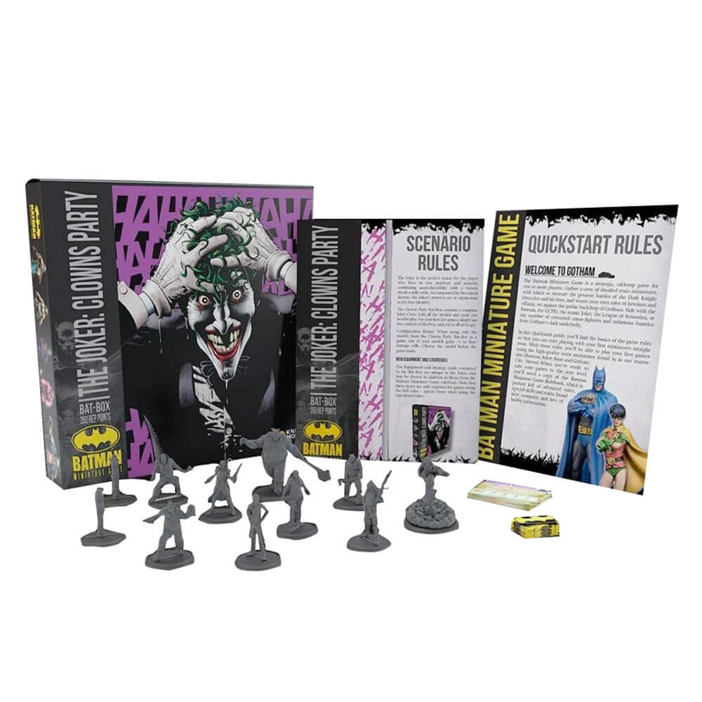 Batman Miniature Game the Joker Clowns Party