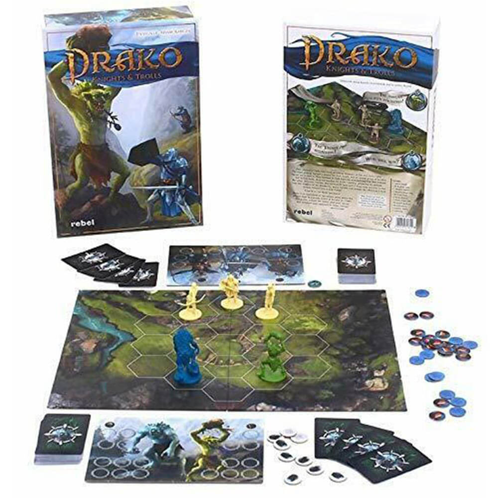 Drako Knights & Trolls Board Game