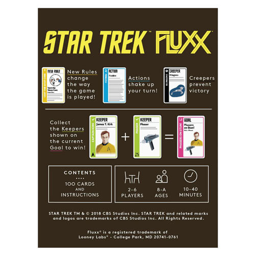 Star Trek Fluxx Card Game