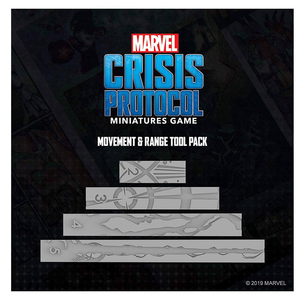 Marvel Crisis Protocol Measurement Tools Board Game