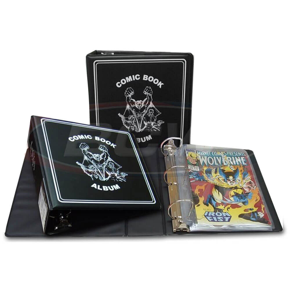 BCW 3" Album Comic Book (Black)