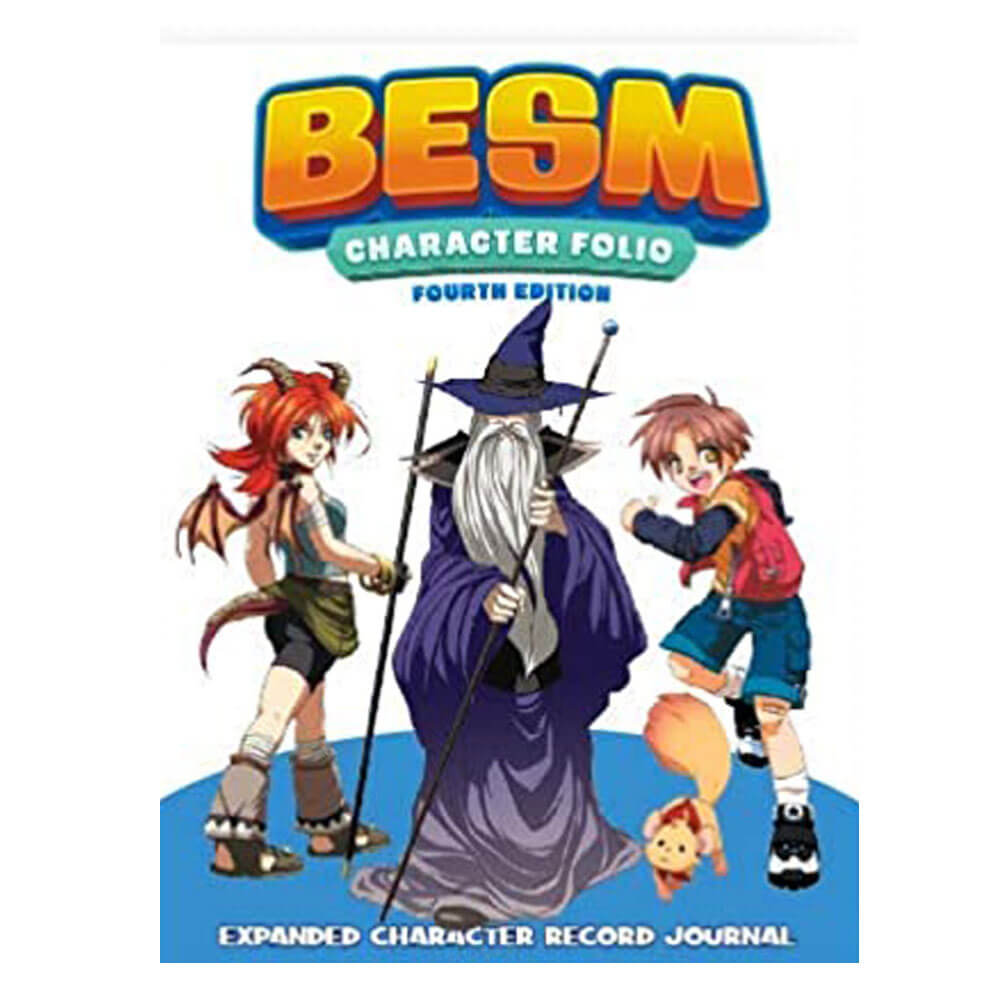 BESM Role Playing Game 4th Edition Character Folio