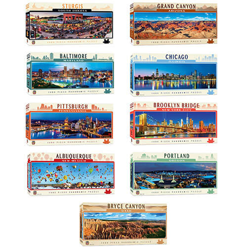 Masterpieces Puzzle Panoramic (1000 pcs)