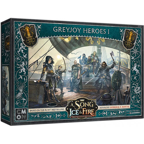 A Song of Ice & Fire Greyjoy Heroes Miniature Game