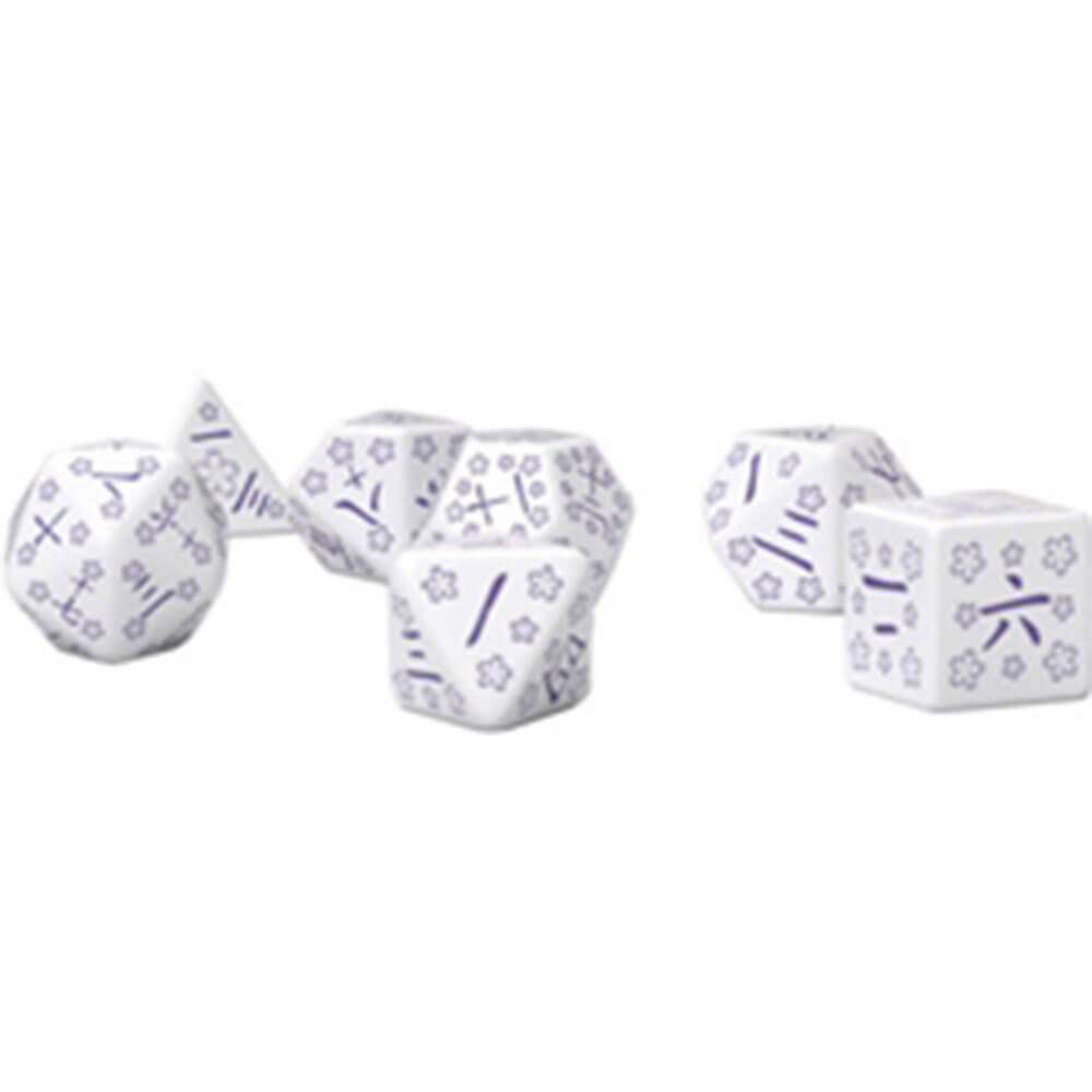 Japanese 7 Dice Set