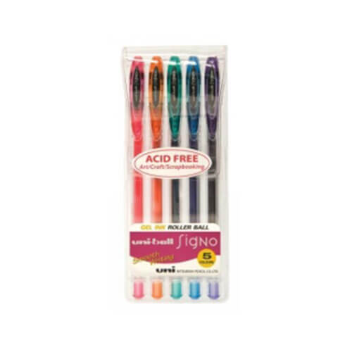 Uni-Ball Signo Fine Gel Pen Assorted Color