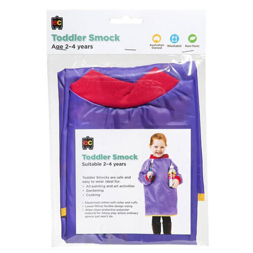 EC Open Back Smock Paint Accessory for Toddlers