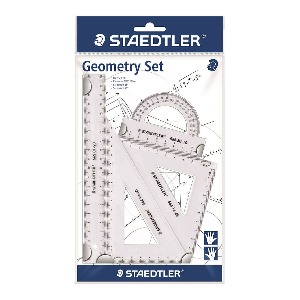Staedtler Geometry Set (Clear)