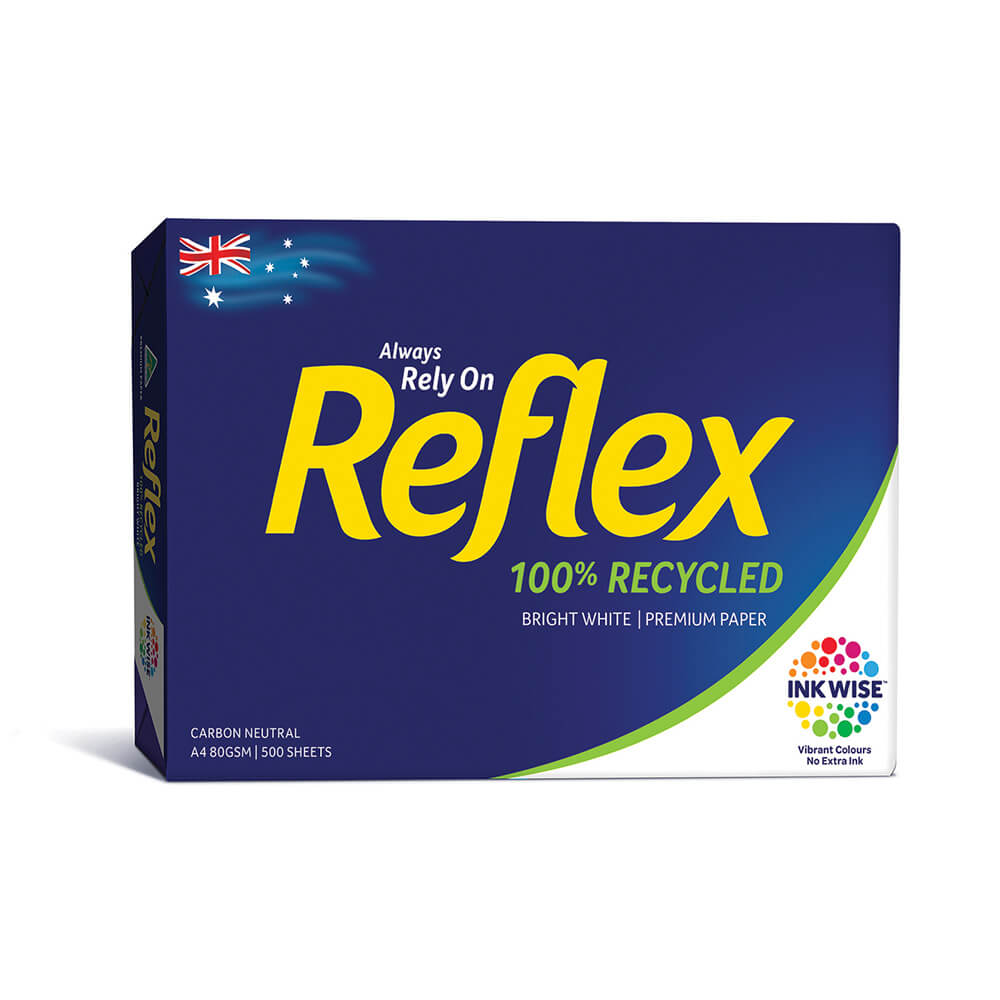 Reflex 100% Recycled A4 Carbon Neutral Copy Paper Ream