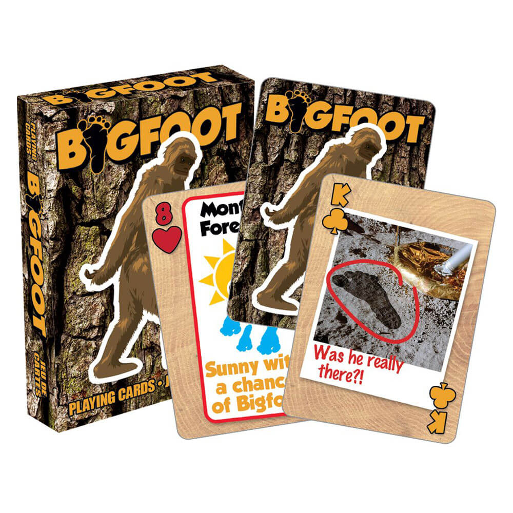 Bigfoot Playing Cards