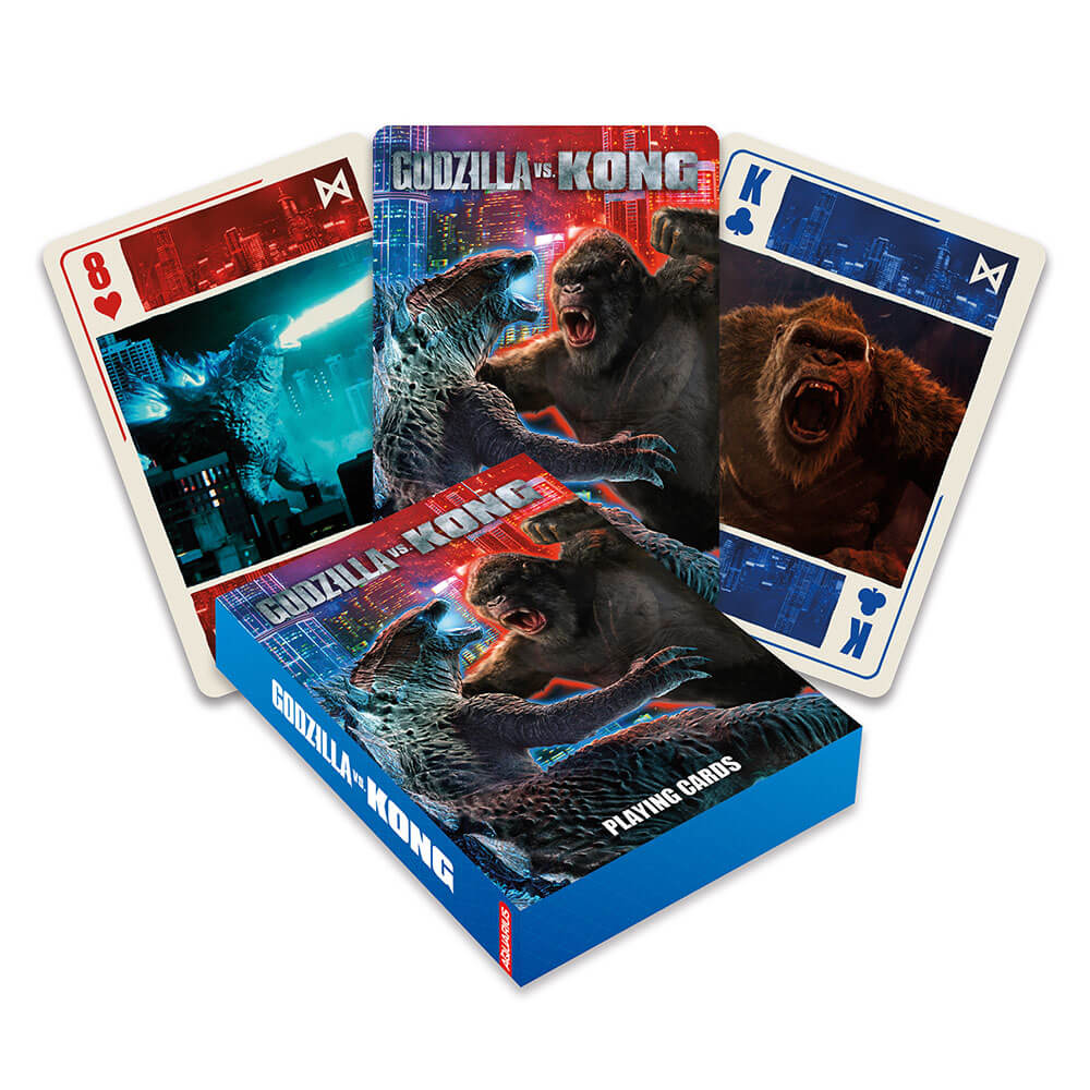 Aquarius Godzilla vs Kong Playing Cards